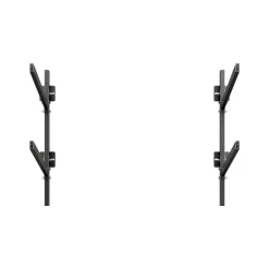 VEVOR Kayak Storage Rack for 2 Kayaks, Holds 200 lbs, Heavy Duty Adjustable Wall Mount Stand for Indoor Outdoor Garage Shed Dock, Storage Holder for Canoe, Small Boat, SUP, Surfboard & Paddleboard