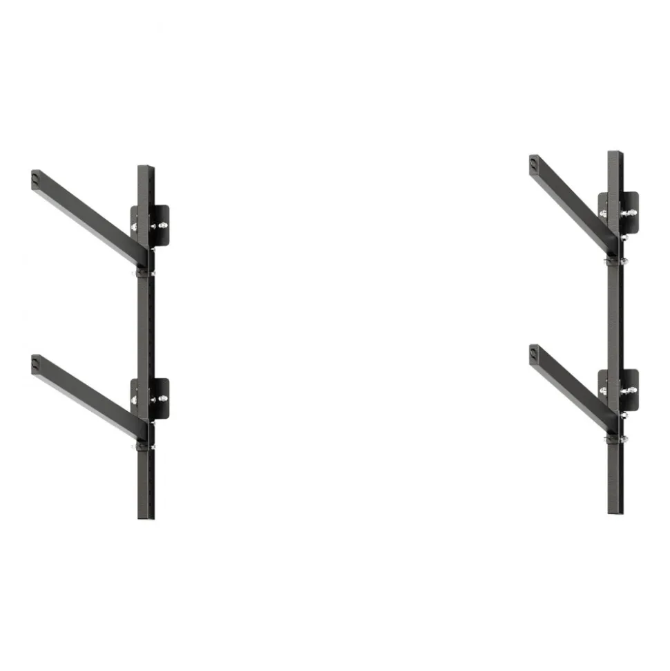 VEVOR Kayak Storage Rack for 2 Kayaks, Holds 200 lbs, Heavy Duty Adjustable Wall Mount Stand for Indoor Outdoor Garage Shed Dock, Storage Holder for Canoe, Small Boat, SUP, Surfboard & Paddleboard