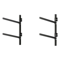 VEVOR Kayak Storage Rack for 2 Kayaks, Holds 200 lbs, Heavy Duty Adjustable Wall Mount Stand for Indoor Outdoor Garage Shed Dock, Storage Holder for Canoe, Small Boat, SUP, Surfboard & Paddleboard
