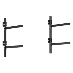 VEVOR Kayak Storage Rack for 2 Kayaks, Holds 200 lbs, Heavy Duty Adjustable Wall Mount Stand for Indoor Outdoor Garage Shed Dock, Storage Holder for Canoe, Small Boat, SUP, Surfboard & Paddleboard
