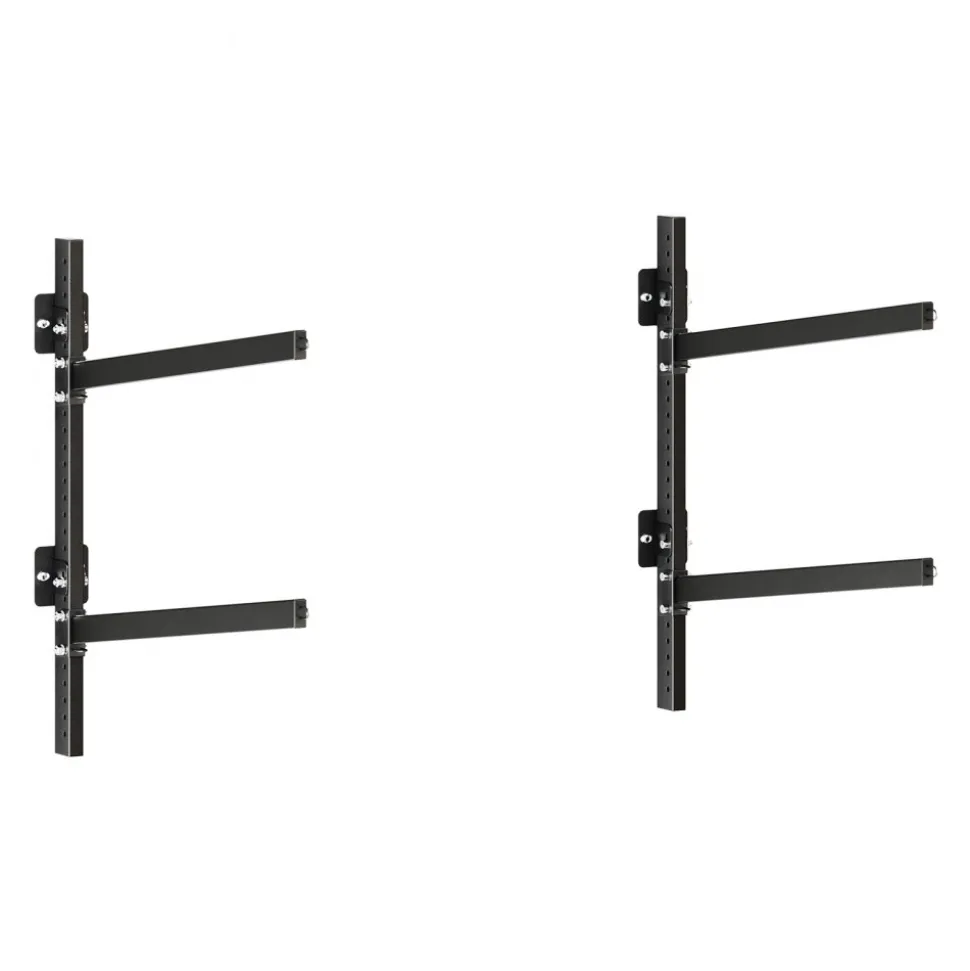 VEVOR Kayak Storage Rack for 2 Kayaks, Holds 200 lbs, Heavy Duty Adjustable Wall Mount Stand for Indoor Outdoor Garage Shed Dock, Storage Holder for Canoe, Small Boat, SUP, Surfboard & Paddleboard