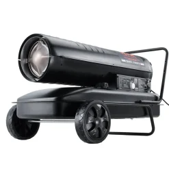 VEVOR Kerosene Forced Air Heater, 215000 BTU Portable Torpedo Diesel Space Heater with Thermostat, 13.2 Gallon Tank Energy-Efficient heavy-duty Heater, for Indoor Outdoor Use Workshop Industry