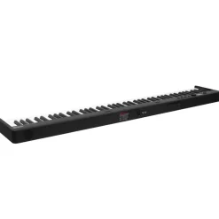 VEVOR 88 Key Folding Keyboard Piano, Bluetooth & MIDI, Portable Electronic Digital Foldable Piano with Sustain Pedal Bag Touch Sensitive Keys Headphones, Rechargeable for Beginners Teens Adults, Black
