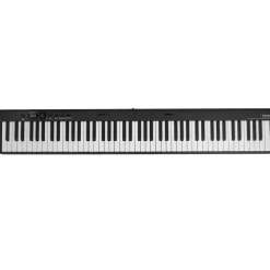 VEVOR 88 Key Folding Keyboard Piano, Bluetooth & MIDI, Portable Electronic Digital Foldable Piano with Sustain Pedal Bag Touch Sensitive Keys Headphones, Rechargeable for Beginners Teens Adults, Black