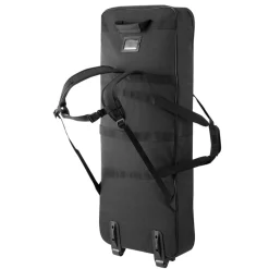 VEVOR 61 Key Keyboard Case, 40.9 x 16.9 x 5.1 in Interior, Padded Rolling Piano Case with Wheels, Sturdy Handle, 3-Pocket Storage, Gig Bag with Smooth Wheels, for 88 Note Keyboards and Electric Pianos