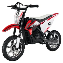 VEVOR Kids Ride On Motorcycle, 36V Battery Powered Electric Motorcycle with Speed Up to 15.5mph, Treaded Tires, Battery Gauge, Dual Brakes, Ride on Toys for Children Boys Girls Aged 14+