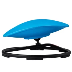 VEVOR Kids Swivel Chair, 220 LBS Capacity, Sensory Spinning Chair, Autistic Kids Sensory Toy Chair with Non-Slip Metal Base, Toddler Sit and Spin Chair for Coordination Balance Focus Training Blue