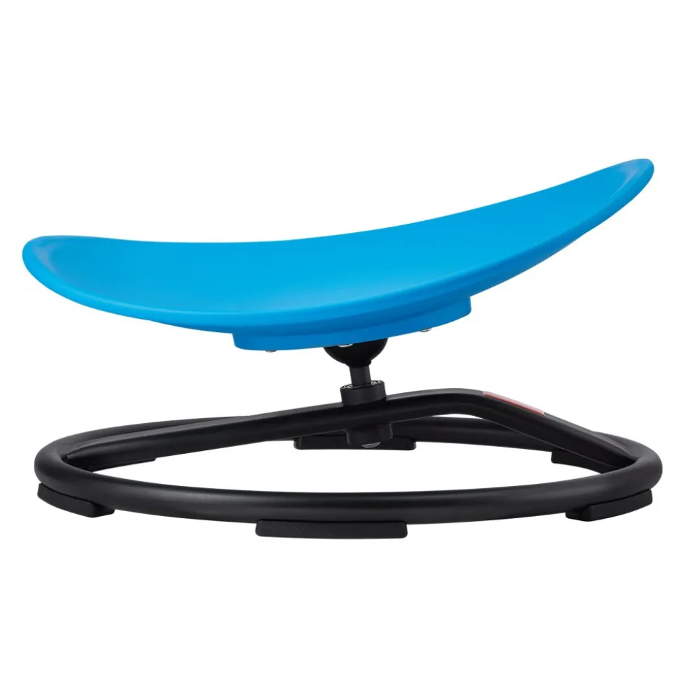 VEVOR Kids Swivel Chair, 220 LBS Capacity, Sensory Spinning Chair, Autistic Kids Sensory Toy Chair with Non-Slip Metal Base, Toddler Sit and Spin Chair for Coordination Balance Focus Training Blue