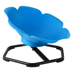 VEVOR Kids Swivel Chair, 220 lbs Capacity, Cylinder Shape Sensory Spinning Chair, Autistic Kids Sensory Toy Seat with Non-Slip Metal Base, Toddler Sit & Spin Seat for Coordination Balance Focus, Blue