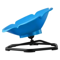 VEVOR Kids Swivel Chair, 220 lbs Capacity, Cylinder Shape Sensory Spinning Chair, Autistic Kids Sensory Toy Seat with Non-Slip Metal Base, Toddler Sit & Spin Seat for Coordination Balance Focus, Blue