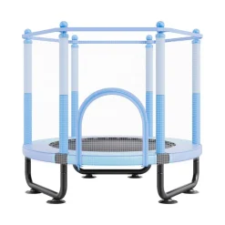 VEVOR 36" Kids Trampoline, 3FT Indoor Outdoor Trampoline, Foldable Mini Trampoline with Handle, Rebounder Trampoline for Toddlers, Birthday Gift for 3+ Years Children, Boys Girls for Fun, Red