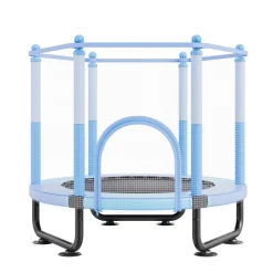 VEVOR 36" Kids Trampoline, 3FT Indoor Outdoor Trampoline, Foldable Mini Trampoline with Handle, Rebounder Trampoline for Toddlers, Birthday Gift for 3+ Years Children, Boys Girls for Fun, Red