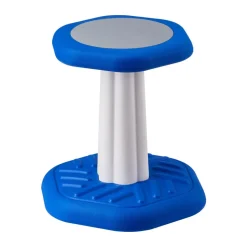 VEVOR Kids Wobble Chair, Active Chair with Sponge Cushion, Wobble Stool Improves Focus, Posture and Calm Children, Ideal for Schools and Home, Age 7-14, Blue