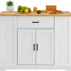 VEVOR Kitchen Island Cart, 46
