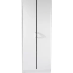 VEVOR Kitchen Pantry Cabinet, 60" Tall Food Pantry Storage Cabinet, 110LBS Freestanding Storage Cabinet Cupboard with 3 Shelves(2 Adjustable), Engineered Wood Utility Pantry for Kitchen, Dining Room