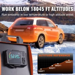 VEVOR 8 KW Diesel Air Heater, Bluetooth App Control All-in-one Diesel Heater with Automatic Altitude Adjustment, Remote Control and LCD, Portable Parking Heater for RV Trailer Camper Van Boat