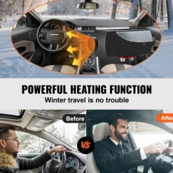 VEVOR 8KW Diesel Air Heater Muffler Diesel Heater 12V Remote Control Diesel Parking Heater with LCD Switch for Car Trucks Motorhome Boat and Bus