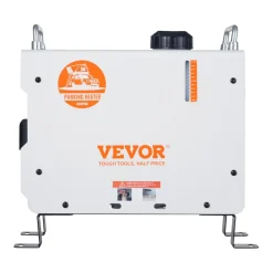 VEVOR 2KW Diesel Heater, 12V/24V All in One Diesel Air Heater, with Bluetooth APP Control, Remote Control and Display Screen, CO Alarm, Fast Heating Portable Diesel Heater for Vehicles and Outdoors
