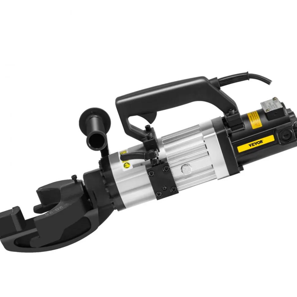 VEVOR 1.5 KW Electric Rebar Bender, 1''(25 mm) Hydraulic Electric Hand Held Rebar Bender, within 5 s, 110 V