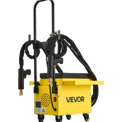 VEVOR 4.5KW Professional Stud Welder Dent Repair Kit with 2 Welding Guns & 6 Modes, All in One Dent Repair Workstation with Extended Handle, Padded Seat and Accessory Tray