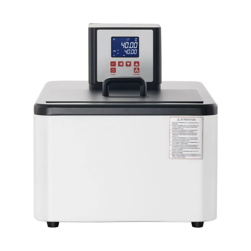 VEVOR Laboratory High-Temperature Circulating Oil Bath, Up to 300℃/572℉, 30 L Lab Constant Temperature Heating Tank, 0.1℃ High Precision, Internal and External Dual Circulation, for Laboratory