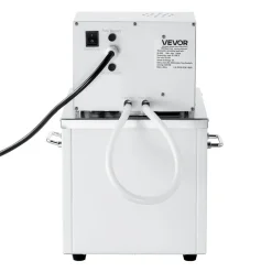 VEVOR Laboratory High-Temperature Circulating Oil Bath, Up to 300℃/572℉, 10 L Lab Constant Temperature Heating Tank, 0.1℃ High Precision, Internal and External Dual Circulation, for Laboratory