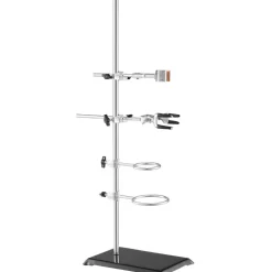 VEVOR Lab Stand Support, Laboratory Retort Support Stand 2 Sets, Steel Lab Stand 23.6