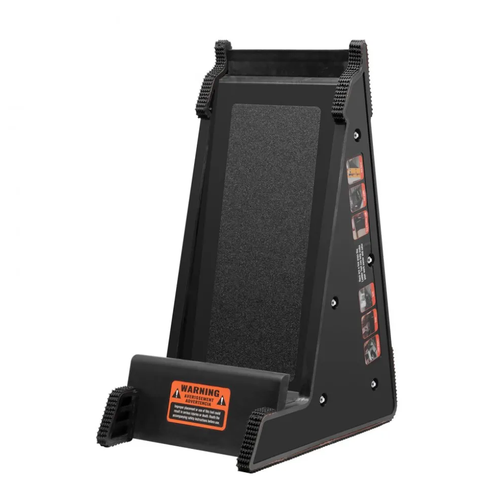 VEVOR Ladder Levler, 380lbs Load PP Ladder Leveling Tool, Pitch Hopper, Stair Ladder Stabilizer with Storage, Easy to Use Stable Platform for All Surfaces,Extension Ladder Accessory for Uneven Ground
