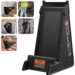 VEVOR Ladder Levler, 380lbs Load PP Ladder Leveling Tool, Pitch Hopper, Stair Ladder Stabilizer with Storage, Easy to Use Stable Platform for All Surfaces,Extension Ladder Accessory for Uneven Ground