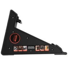 VEVOR Ladder Levler, 380lbs Load PP Ladder Leveling Tool, Pitch Hopper, Stair Ladder Stabilizer with Storage, Easy to Use Stable Platform for All Surfaces,Extension Ladder Accessory for Uneven Ground