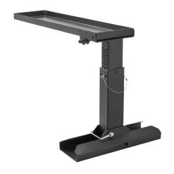 VEVOR Ladder Levler, 23.4 L x 11.4-18 in H Support Surface, Steel Ladder Leveling Tool, Folding Pitch Hopper, Stair Ladder Stabilizer Easy to Use,Extension Ladder Accessories for Uneven Ground