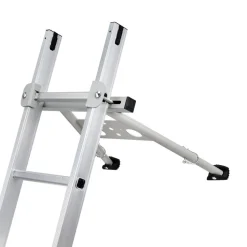 VEVOR Ladder Stabilizer, Adjustable Feet Extension Ladder Standoff, Heavy Duty Wall Ladder Accessories for Roof Gutter, Easy to Use & Wide Adaptability & Anti-slip Rubber Feet, 330 lbs Weight Rating