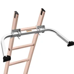 VEVOR Ladder Stabilizer, Extension Ladder Standoff, Heavy Duty Wing Span/Wall Ladder Accessories for Roof Gutter, Easy to Use & Wide Adaptability & Anti-slip Rubber Feet, 330 lbs Weight Rating
