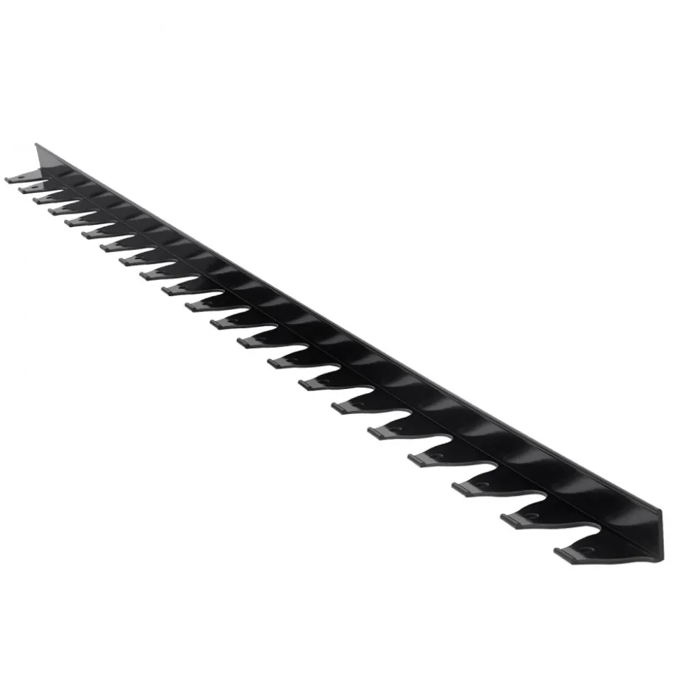 VEVOR Landscape Edging Border, 10Pcs 6 ft x 1.6 in Plastic Garden Edging with 60 Spikes, Sun-Resistant Flowerbed Borders, DIY Layout, No Dig Garden Edger Border Divider for Lawn Edgings for Yard