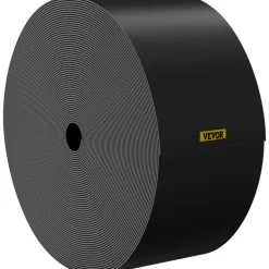 VEVOR Landscape Edging, 10 inch Depth 80 ft Total Length, Recycled HDPE Coiled Terrace Board, Flexible Bender Border for Landscaping, Lawn, Garden, Yard, Against Invading Weeds, Black