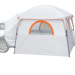 VEVOR Large SUV Tent for 6 Person, 10 x 9 FT 3-Season SUV Tailgate Tent with Ventilated Doors & Mesh Windows, PU2000mm Waterproof Dual-Use Car Rear Hatch Tents for Outdoor Camping Hiking