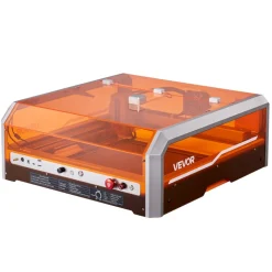 VEVOR Laser Engraver, 20W, Laser Engraving and Cutting Machine with Enclosure Camera, Laser Cutter, 15.7 x 15.7 in Working Area, 30000 mm/min, for Wood, Leather, Glass, Paper, Certain Metal, Class 1
