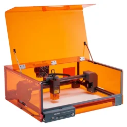 VEVOR Laser Engraver, 10W, Laser Engraving and Cutting Machine with Enclosure, Laser Cutter Engraver Machine, 11.8 x 11.8 in Working Area, 7000 mm/min, for Wood, Leather, Glass, Certain Metal, Class 1