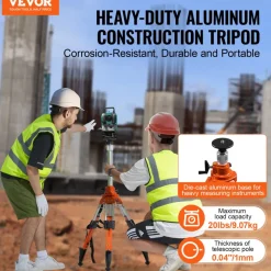 VEVOR Laser Level Tripod Stand, 5/8