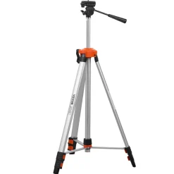 VEVOR Laser Level Tripod, ¼ x 20 Thread Mount, 27.36-68.11 inch Height Adjustment with Integrated Level Bubble Lightweight Laser Scanner Stand, Retractable Legs Aluminum Tripod for Stable Measurement