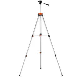 VEVOR Laser Level Tripod, ¼ x 20 Thread Mount, 27.36-68.11 inch Height Adjustment with Integrated Level Bubble Lightweight Laser Scanner Stand, Retractable Legs Aluminum Tripod for Stable Measurement