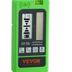 VEVOR Laser Receiver, 197 ft Working Range, Green Laser and Red Beam Detector for Pulsing Line Lasers, Customizable Speaker & Dual LCD Display & Built-In Bubble Level with Clamp for Laser Level Ebay美