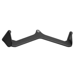 VEVOR LAT Pulldown Attachment, Cable Machine Rowing V-bar Attachment, Tricep Pull Down Bar, Back Strength Training Rubber Coated Handle Grip, Bicep Curl Tricep Lat Pulldown Bar for Home Gym Fitness