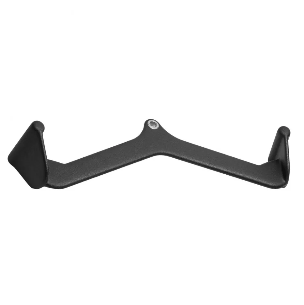 VEVOR LAT Pulldown Attachment, Cable Machine Rowing V-bar Attachment, Tricep Pull Down Bar, Back Strength Training Rubber Coated Handle Grip, Bicep Curl Tricep Lat Pulldown Bar for Home Gym Fitness