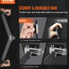 VEVOR LAT Pulldown Attachment, Cable Machine Rowing V-bar Attachment, Tricep Pull Down Bar, Back Strength Training Rubber Coated Handle Grip, Bicep Curl Tricep Lat Pulldown Bar for Home Gym Fitness