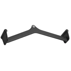 VEVOR LAT Pulldown Attachment, Cable Machine Rowing V-bar Attachment, Tricep Pull Down Bar, Back Strength Training Rubber Coated Handle Grip, Bicep Curl Tricep Lat Pulldown Bar for Home Gym Fitness