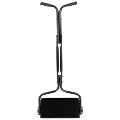 VEVOR Lawn Aerator, 18 in Manual Push Spike Aerator with 4 Wheels & Handle, Heavy Duty Grass Aerators, Supports 40 lbs Added Weight, Rolling Lawn Aeration Tool for Garden Yard Aeration Soil Health
