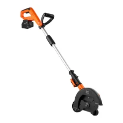 VEVOR Lawn Edger, 8.8-inch Blade Length, Battery Powered Cordless Edger Lawn Tool, with 3-Position Blade Depth, 4000 mAh Battery and Charger Included, for Lawns, Driveways, Yards, and Sidewalk Edges