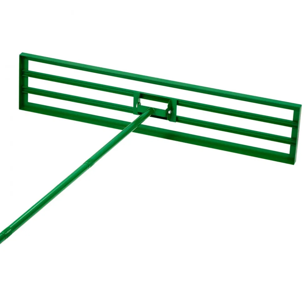 VEVOR Lawn Leveling Rake, 48"x10" Level Lawn Tool, Heavy-duty Lawn Leveler with 78" Steel Extended Handle, Yard Leveling Rake Suit for Garden, Golf Lawn, Farm