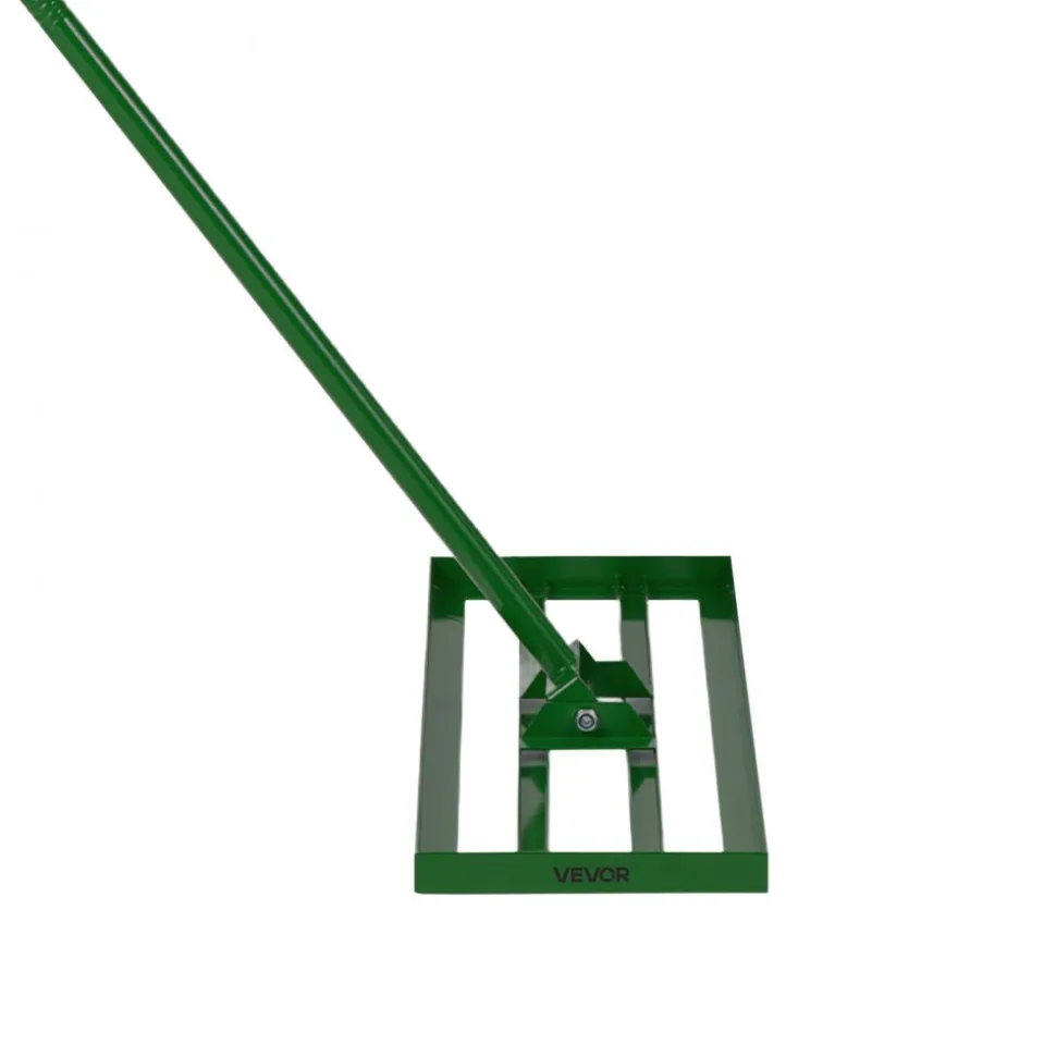 VEVOR Lawn Leveling Rake, 36"x10" Level Lawn Tool, Heavy-duty Lawn Leveler with 78" Steel Extended Handle, Yard Leveling Rake Suit for Garden, Golf Lawn, Farm